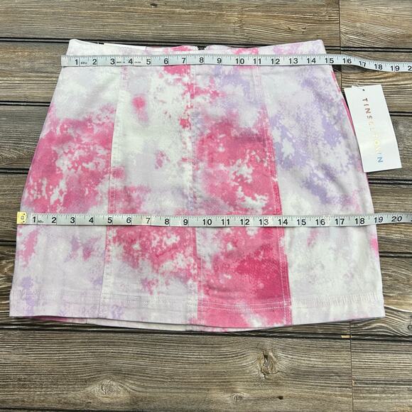 Tie Dye Mini Skirt Medium - Picture 6 of 6